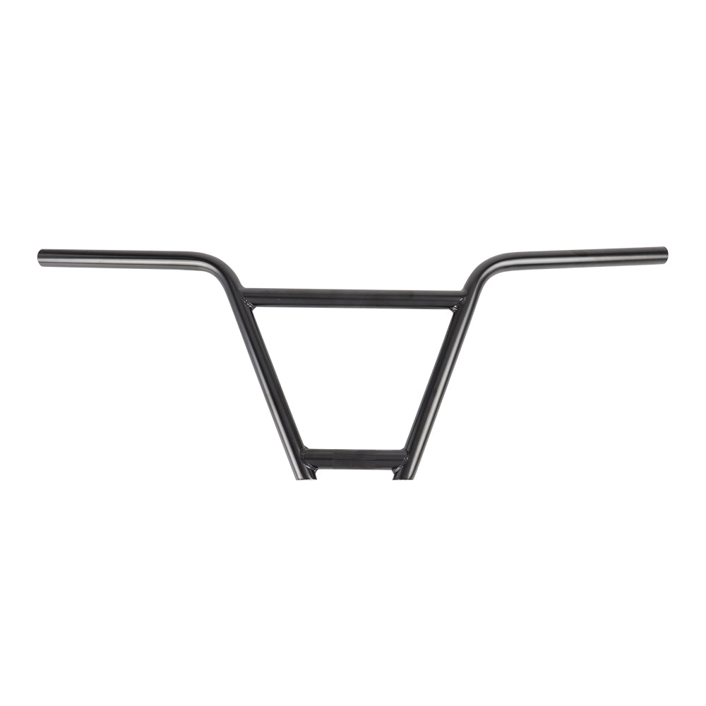 Chromoly 750 Freestyle High-Rise BMX Handlebar 8 1/4” Rise Black 22.2mm.