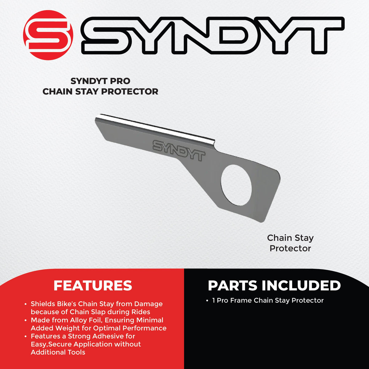 SYNDYT Pro Chain Stay Protector for BMX Bikes