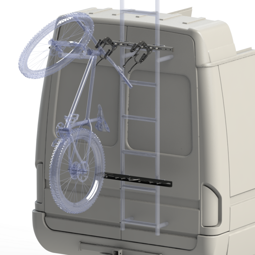 Bike Rack Kit for Rear Ladder Lolo Racks Rad Lad
